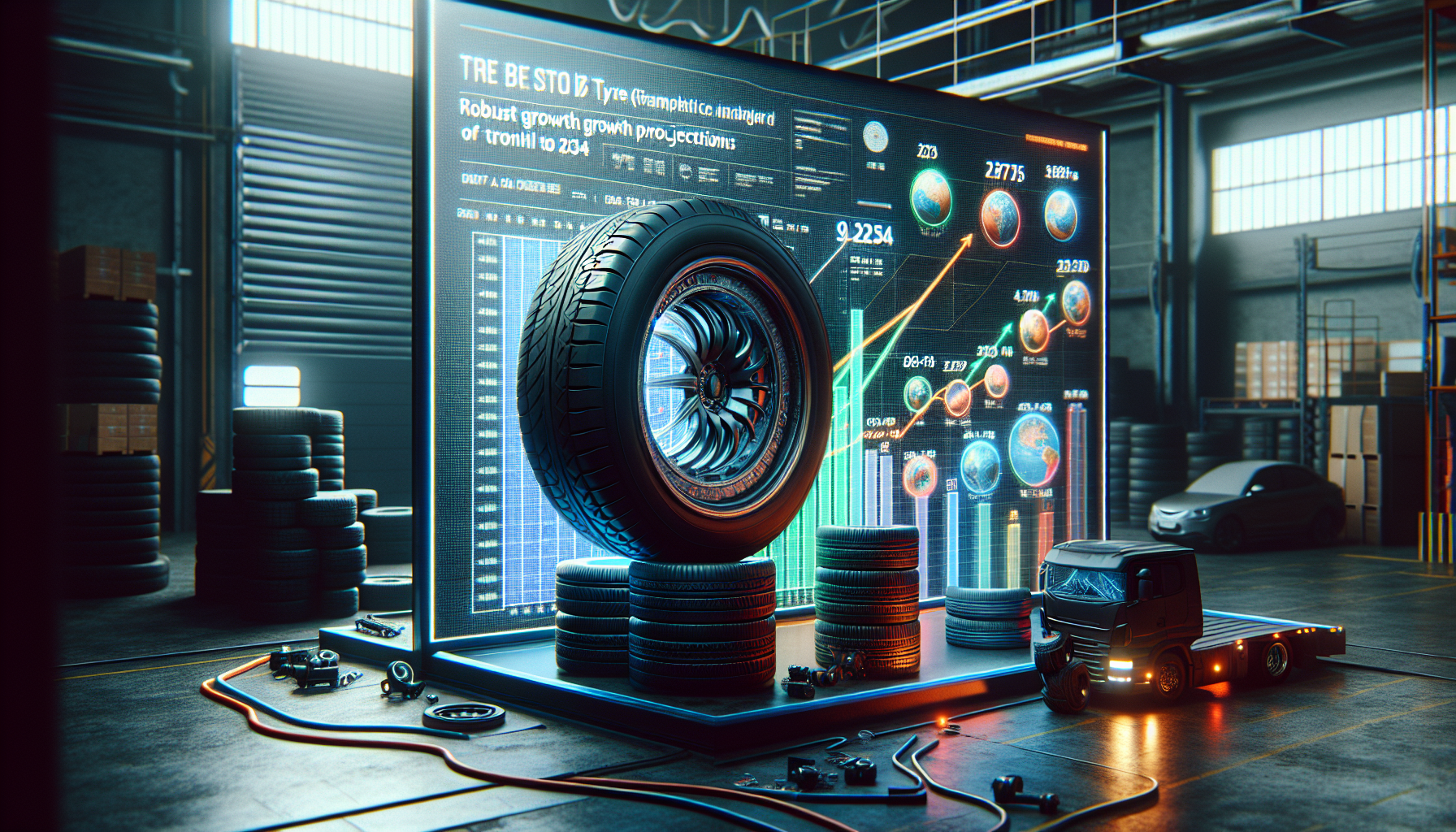 Mercado Brasileiro de Pneus: Projeções Indicam Crescimento Robusto Até 2034